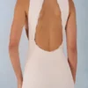 Robe longue à dos nu Cataleya en modal, couleur ivoire Robe longue à dos nu Cataleya en modal, couleur ivoire