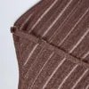 Robe longue dos nu à col licou Solara, couleur bronze Robe longue dos nu à col licou Solara, couleur bronze