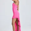 Robe longue à volants et découpes Acelynn en rose Lollipop Robe longue à volants et découpes Acelynn en rose Lollipop