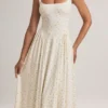 Robe mi-longue A-line en modal à imprimé floral Aireen Robe mi-longue A-line en modal à imprimé floral Aireen