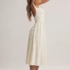Robe mi-longue A-line en modal à imprimé floral Aireen Robe mi-longue A-line en modal à imprimé floral Aireen