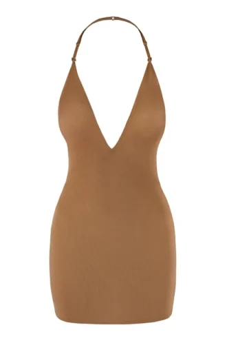 Robe multi-positions en maille douce Intimates Intimates, couleur Amande