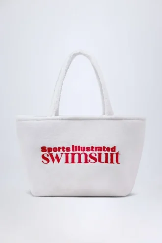 Sac fourre-tout en tissu éponge Velika, blanc