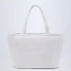 Sac fourre-tout en tissu éponge Velika, blanc Sac fourre-tout en tissu éponge Velika, blanc