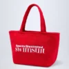 Sac fourre-tout en tissu éponge Velika, rouge vif Sac fourre-tout en tissu éponge Velika, rouge vif