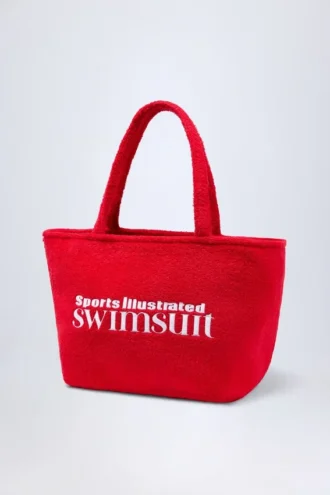 Sac fourre-tout en tissu éponge Velika, rouge vif
