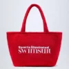 Sac fourre-tout en tissu éponge Velika, rouge vif Sac fourre-tout en tissu éponge Velika, rouge vif