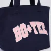 Sac fourre-tout oversize bleu marine classique Sac fourre-tout oversize bleu marine classique