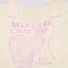 Sac fourre-tout oversize en toile couleur coquille d’œuf Sac fourre-tout oversize en toile couleur coquille d’œuf
