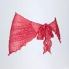 Sarong Molinas à nouer sur le côté, vichy rouge Sarong Molinas à nouer sur le côté, vichy rouge