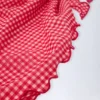 Sarong Molinas à nouer sur le côté, vichy rouge Sarong Molinas à nouer sur le côté, vichy rouge