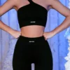 Short de cycliste côtelé noir Short de cycliste côtelé noir