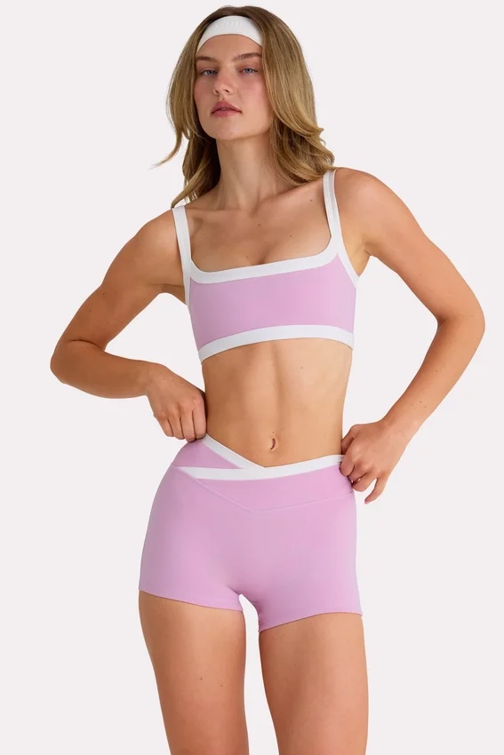 Short Soft Active en rose tendre Short Soft Active en rose tendre