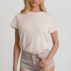 Short taille basse Lanori en écru Short taille basse Lanori en écru