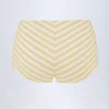 Short taille moyenne Cerreto à rayures jaune citron Short taille moyenne Cerreto à rayures jaune citron
