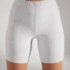 Shorts de cycliste en coton doux, gris Shorts de cycliste en coton doux, gris