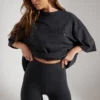 Shorts de cycliste en coton doux, noir Shorts de cycliste en coton doux, noir