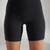 Shorts de cycliste en coton doux, noir Shorts de cycliste en coton doux, noir