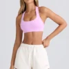 Shorts de survêtement taille mi-haute couleur coquille d’œuf Shorts de survêtement taille mi-haute couleur coquille d’œuf