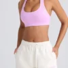 Shorts de survêtement taille mi-haute couleur coquille d’œuf Shorts de survêtement taille mi-haute couleur coquille d’œuf