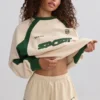Shorts en jersey de coton doux à taille élastiquée, couleur marbrée Shorts en jersey de coton doux à taille élastiquée, couleur marbrée