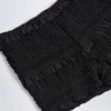 Shorts Orla à volants et taille mi-haute, noir Shorts Orla à volants et taille mi-haute, noir