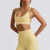 Shorts sans coutures Super Sculpt, couleur Butter Yellow Shorts sans coutures Super Sculpt, couleur Butter Yellow