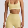 Shorts sans coutures Super Sculpt, couleur Butter Yellow Shorts sans coutures Super Sculpt, couleur Butter Yellow