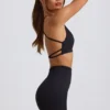 Shorts sans coutures Super Sculpt en noir Shorts sans coutures Super Sculpt en noir