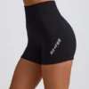 Shorts sans coutures Super Sculpt en noir Shorts sans coutures Super Sculpt en noir