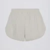 Shorts taille moyenne avec boutons, gris clair Shorts taille moyenne avec boutons, gris clair