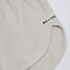 Shorts taille moyenne avec boutons, gris clair Shorts taille moyenne avec boutons, gris clair