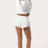Shorts taille moyenne couleur Milk Shorts taille moyenne couleur Milk