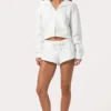Shorts taille moyenne couleur Milk Shorts taille moyenne couleur Milk