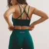 Shorty haute taille Define Luxe en vert jade Shorty haute taille Define Luxe en vert jade