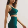 Shorty haute taille Define Luxe en vert jade Shorty haute taille Define Luxe en vert jade
