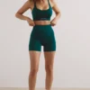 Shorty haute taille Define Luxe en vert jade Shorty haute taille Define Luxe en vert jade