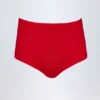 Shorty taille basse en jersey fluide Sabrine, couleur rouge feu Shorty taille basse en jersey fluide Sabrine, couleur rouge feu