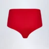 Shorty taille basse en jersey fluide Sabrine, couleur rouge feu Shorty taille basse en jersey fluide Sabrine, couleur rouge feu