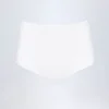 Shorty taille basse Sabrine en jersey fluide, blanc Shorty taille basse Sabrine en jersey fluide, blanc