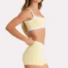 Soft Active Shorts en Lemon Soft Active Shorts en Lemon