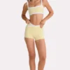 Soft Active Shorts en Lemon Soft Active Shorts en Lemon