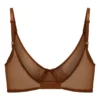 Soutien-gorge à armatures Intimates Soft Mesh à simple épaisseur, couleur marron Soutien-gorge à armatures Intimates Soft Mesh à simple épaisseur, couleur marron