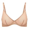 Soutien-gorge à armatures Intimates Soft Mesh simple épaisseur, couleur pêche chaud Soutien-gorge à armatures Intimates Soft Mesh simple épaisseur, couleur pêche chaud