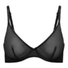 Soutien-gorge à armatures Intimates Soft Mesh à simple épaisseur, noir Soutien-gorge à armatures Intimates Soft Mesh à simple épaisseur, noir