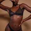 Soutien-gorge à armatures Intimates Soft Mesh à simple épaisseur, noir Soutien-gorge à armatures Intimates Soft Mesh à simple épaisseur, noir