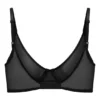 Soutien-gorge à armatures Intimates Soft Mesh à simple épaisseur, noir Soutien-gorge à armatures Intimates Soft Mesh à simple épaisseur, noir