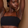 Soutien-gorge bandeau en maille douce Intimates, noir Soutien-gorge bandeau en maille douce Intimates, noir