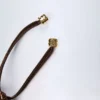 Soutien-gorge de bikini à empiècements Caleta en bronze doré