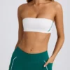 Soutien-gorge de sport bandeau Soft Active en blanc Soutien-gorge de sport bandeau Soft Active en blanc